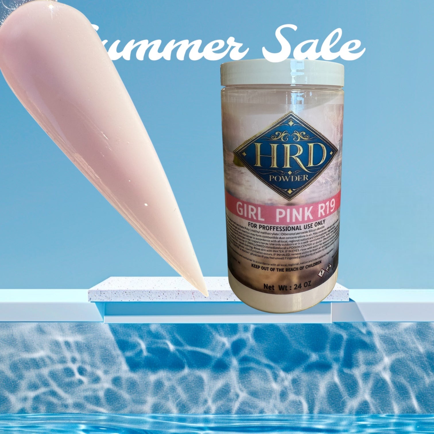 HRD Girl Pink R19 24oz